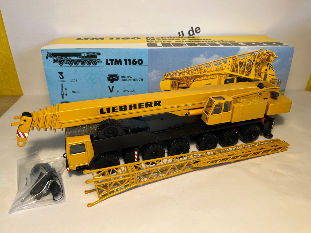 Liebherr LTM 1160 Mobilkran 1:50 von Conrad 2082 OVP – RS-Modell