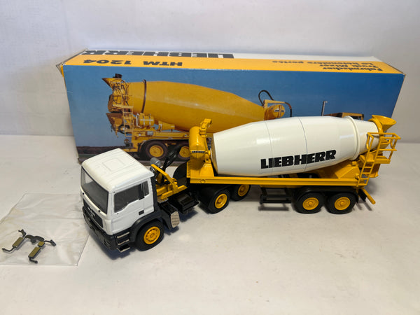 MAN TGA Sattelzug Liebherr HTM 1204 Betonmischer 1:50 von Conrad 66120 OVP