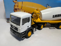 MAN TGA Sattelzug Liebherr HTM 1204 Betonmischer 1:50 von Conrad 66120 OVP