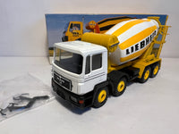 MAN F 90 4-Achs Liebherr HTM 904 Betonmischer 1:50 von Conrad 6165 OVP