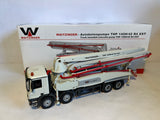 MB Actros mit Waitzinger THP 140H/42 Betonpumpe 1:50 von NZG 650 OVP