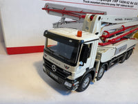 MB Actros mit Waitzinger THP 140H/42 Betonpumpe 1:50 von NZG 650 OVP