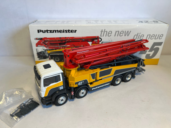 MAN TGS M 42-5 Putzmeister Betonpumpe 1:50 von Conrad 71199 OVP