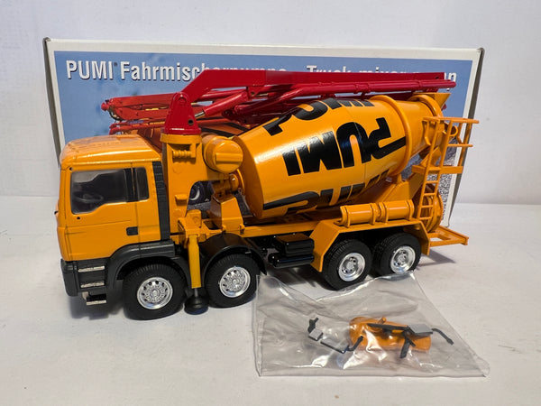 MAN TGA Putzmeister Pumi Fahrmischerpumpe 1:50 von Conrad 40130 OVP