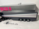 MB SK 1838 Sattelzug mit Kühlauflieger 1:43 von NZG 313 OVP