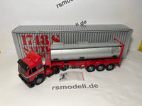 MB SK 1748 Sattelzug mit Tankcontainer 1:43 von NZG 317 OVP