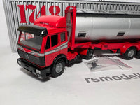 MB SK 1748 Sattelzug mit Tankcontainer 1:43 von NZG 317 OVP